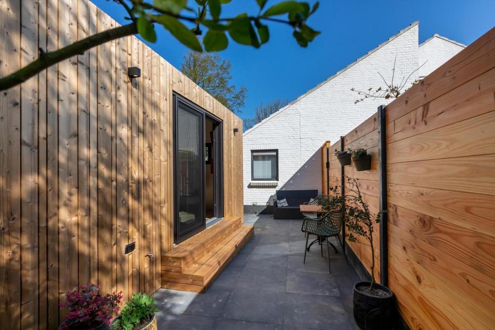 Tinyhouse La Mouette - D. Koddelaan 34, Zoutelande Βίλα Εξωτερικό φωτογραφία